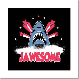 Totally Jawsome Star Shark Posters and Art